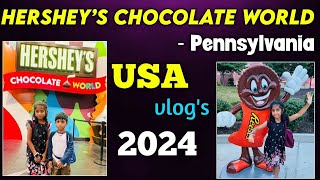 Hershey’s chocolate worldhersheystravelusanatureindiaphiladelphia [upl. by Adnohsirk]