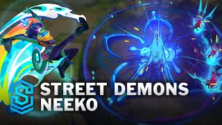 Street Demons Neeko Skin Spotlight  PreRelease  PBE Preview  League of Legends [upl. by Yssep261]