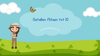 Getallen flitsen tot 10 [upl. by Eitsirhc]