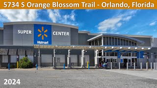 Walmart Supercenter at 5734 S Orange Blossom Trail in Orlando Florida  Store 5871 [upl. by Waters540]