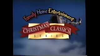 Christmas Classics Series  Family Home Entertainment 1992 Promo VHS Capture [upl. by Aruasi]