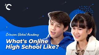 Whats It Like to Study at an Online High School  Crimson Global Academy [upl. by Enileuqcaj371]