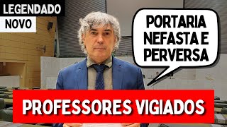 ⚠️ Portaria da Secretaria da Educação de SP obriga fiscalização de professores em sala de aula [upl. by Mira]