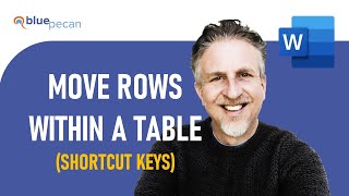 Move Rows Within Table in Word  Keyboard Short Cut to Move Rows  Shuffle Rows in Word Table [upl. by Suhpesoj]