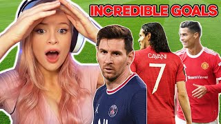 TOP 25 INCREDIBLE GOALS OF THE YEAR REACTION [upl. by Mungo]