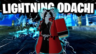 Lightning Bankai  Odachi IS NOT BALANCED  Type Soul [upl. by Cordy]