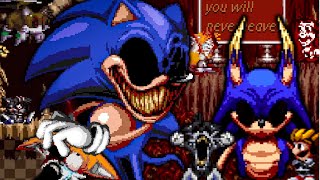 SONICEXE ONE MORE TIME REPIXELED  NEW SECRET ENDING  ALL SECRETS amp EASTER EGGS SonicOMT Remake [upl. by Hux]