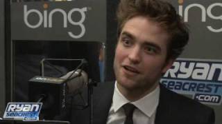 Rob Pattinsons Publicist Shuts Down Robsten Question  Interview  On Air With Ryan Seacrest [upl. by Montano4]