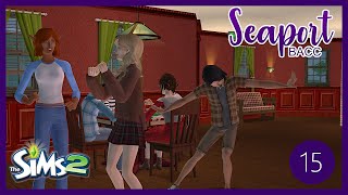 Lets Play The Sims 2  BACC Seaport 15 A Night at The Mad Llama [upl. by Sesylu]