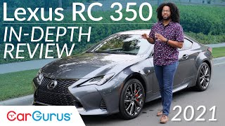 2021 Lexus RC 350 F Sport Review Time for an update  CarGurus [upl. by Dodson]