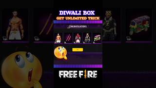 Get unlimited diwali box 😱🔥  Free fire diwali event  freefire trending shorts [upl. by Johiah]