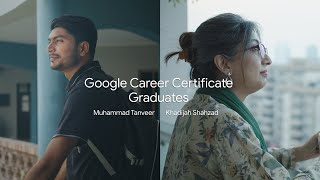 Soft Skills amp Google Career Certificate Graduate Stories Khadijah Karachi amp Muhammad Nawabshah [upl. by Oivat]