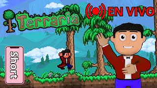 No se que hacer  Terraria  RojoGame  directonocturno  Directo Short [upl. by Annissa95]