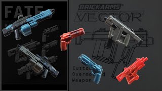 BrickArms Fate pack and overmolded Vector Haul [upl. by Tombaugh]