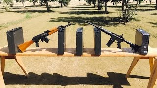 AR15 VS AK47  762 vs 556 [upl. by Wolliw24]