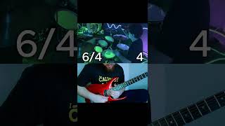 Dream Theater  Sacrified Sons GUITAR SOLO  ft JUNIORBATERADRUMMER dreamtheater drumcover [upl. by Leanne210]