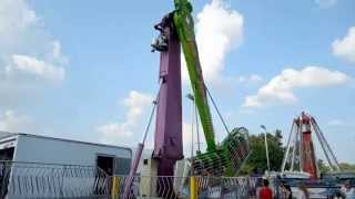 2014 Union County Fair Screamer Ride [upl. by Siladnerb]