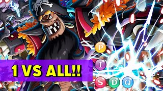 OPTC Kizuna Blackbeard  1 Team VS ALL Variations One Piece Treasure Cruise [upl. by Inna]