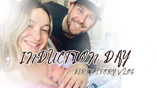 Birth Story  Induction Day 37 weeks with Pitocin amp Cytotec Pregnancy Cholestasis Hospital Bag [upl. by Flower]