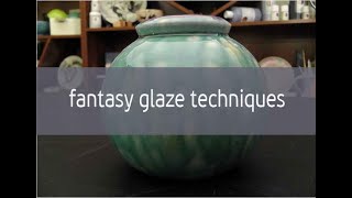 How to use Chrysanthos Fantasy Glazes [upl. by Walls]