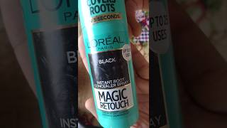 Loreal paris magic retouch instant root concealer spray black  75 ml amazon amazonfinds loreal [upl. by Adnimra]