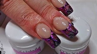 Nagelmodellage mit Transferfolie [upl. by Chappelka]