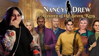 Nancy Drew Goes To Prague  Mystery of the Seven Keys Blind Playthrough [upl. by Aivatnahs]