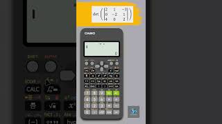 How to Find Determinant of Matrix  Casio fx991ES Scientific Calculator  Array  Value  ExamTips [upl. by Charlotta]