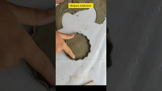 Making soil pot soilpot viralshort soil craft diy [upl. by Pail]