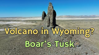 Boars Tusk Wyoming An Odd Volcano [upl. by Akired]