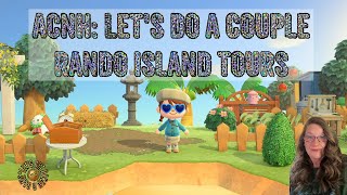 ACNH Lets do a Couple Rando Island Tours  Lets Get BAKED amp Game🌿 [upl. by Oigroig]