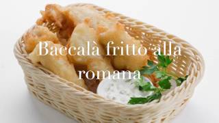 Baccalà fritto alla romana in pastella lievitata [upl. by Zales]