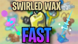 BEST GUIDE  How to get swirled wax fast in a week  2024  Tide Popper [upl. by Etnohs]