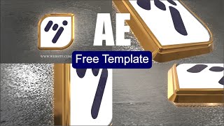 After Effects Template 3d Logo Reveal Free Download [upl. by Munster]