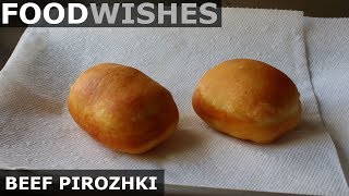 Beef Pirozhki  Food Wishes  Russian Meat Donuts [upl. by Kcirdor]