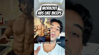 Workout Abs like you do BICEPS [upl. by Treborsemaj]