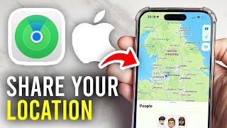 How To Share Location On iPhone  Full Guide [upl. by Lertram38]