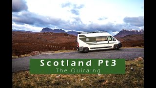 Camper van Scotland Pt 3 The Quiraing an epic landscape on Skye NC500 route [upl. by Cost504]