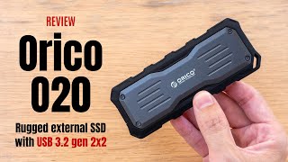 Orico O20 rugged external SSD storage review [upl. by Accissej]