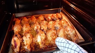 ailes de poulet au four  marinade incroyablement délicieuse🔝delicious chiken wings [upl. by Aivuy]