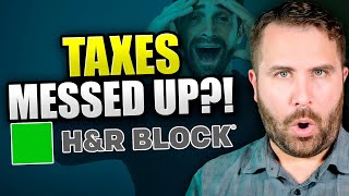 HampR Block AND Her Tax Pro Messed Up Lost Refunds [upl. by Eugenle]