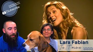 Lara Fabian  Je Taime REACTION with my wife [upl. by Vitus]