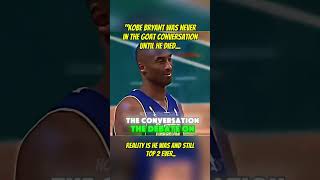 Kobe Bryant has always been in the GOAT conversation and arguably THE TRUE GOAT 🐐 [upl. by Enilrae209]