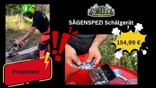 Sägenspezi Schälgerät [upl. by Ahseiyk]