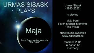 Urmas Sisask Maja Seven Musical Moments quotThe Pleiadquot piano solo [upl. by Esyned449]