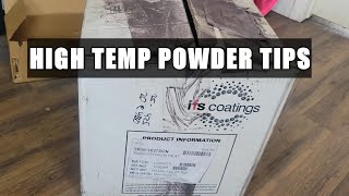 High Temp Powder Application Tips powdercoating howtopowdercoat [upl. by Cicely632]