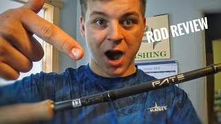 13 fishing FATE BLACK spinning rod REVIEW [upl. by Nylaret]