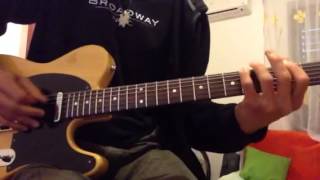 Faith George Michael Guitar Solo Example [upl. by Surtemed]