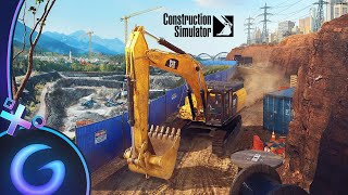 CONSTRUCTION SIMULATOR 2022  Gameplay FR Map Europe [upl. by Malkah25]