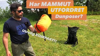 MAMMUT RELAX FIBER 0c  Kompakt sovepose med imponerende tall [upl. by Pirnot412]